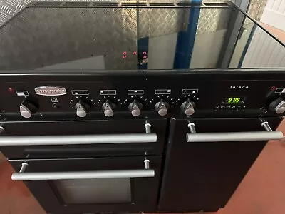 Rangemaster Toledo 90 Induction Range Cooker . Black • £945