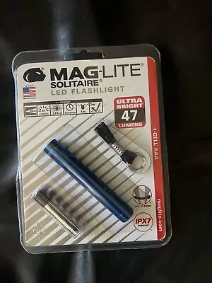 NEW Maglite LED Solitaire Blue 1 Cell AAA Flashlight • $21