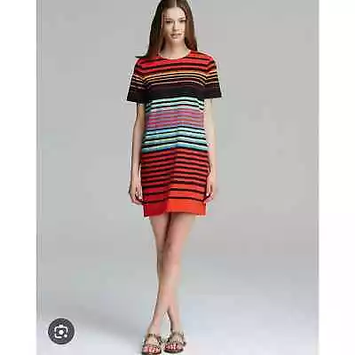  MARC BY MARC JACOBS - Paradise Stripe T Shirt Dress/ Red/ M • $38