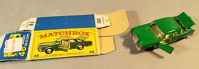 Vintage MATCHBOX  #46 Mercedes 300SE Coupe & ORIGINAL Box • $15.50