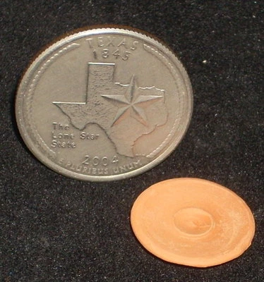 $2 • Buy Clay Plate 1:12 C254(1) Mexican Vary Saucer Meal Dollhouse Miniature Terracotta 