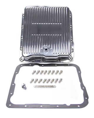 RACING POWER CO-PACKAGED #R8493 GM 700R4 4L60 Alum Trans Pan Polished • $104.99