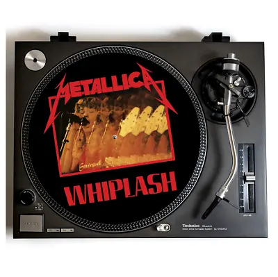 Metallica Slipmat For Turntable Vinyl Records Thrash Metal Whiplash EP Burton • $11.99