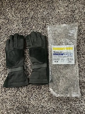 MASLEY MILITARY COLD WEATHER FLYERS GLOVES GORE-TEX Large Made USA 75 N 5712 NEW • $34.95
