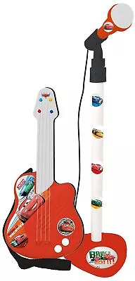 Musical Toy Cars Microphone Baby Guitar Red (UK IMPORT) Toy NEW • $58.64