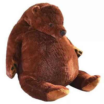 Giant Djungelskog Bear Plush  Big Stuffed Toy For Kids  Soft Brown Teddy • $28.80