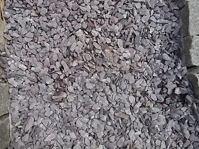 Plum Slate 2cm Or 4cm For Garden Landscaping - Builders Bulk Bag 850KG • £180