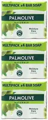 Palmolive Bar Soap Moisture Care 4x90g X 3 • £11.99