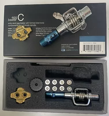 Crank Brothers Eggbeater C Clipless Mountain Bike Pedals COMPLETE In Box  Unused • $40