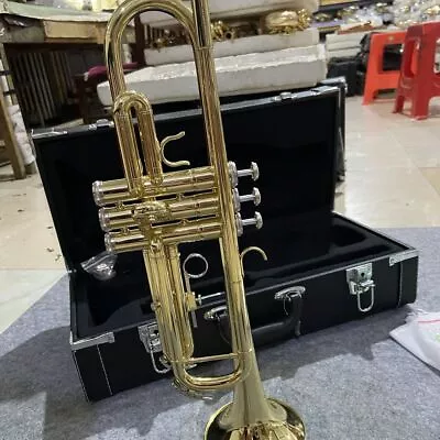 New Trumpet YTR-4335GS Flat B Golden Trumpet Professional Performance Instrument • $299