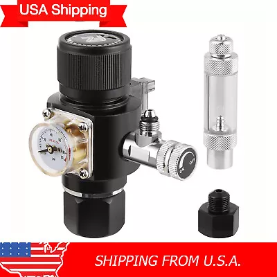 USA Shipping Aquarium DC Mini Dual Stage CO2 Regulator Compatible Paintball Tank • $87.49