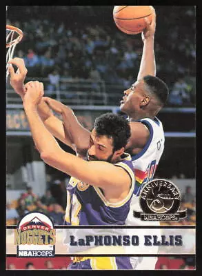 1993-94 Hoops Fifth Anniversary Gold LaPhonso Ellis #53 Denver Nuggets • $1.99