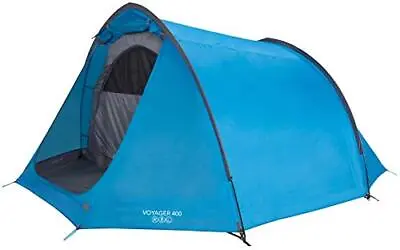 £142.99 • Buy Vango Voyager 400 Tunnel Tent-River, 4 Persons, Blue