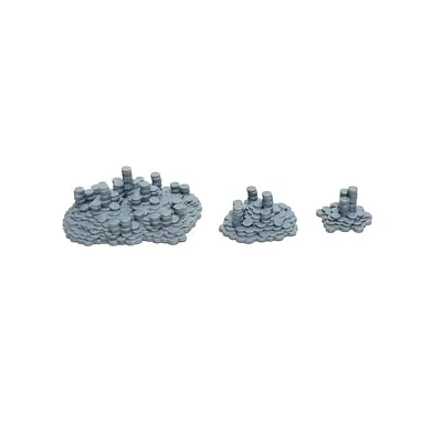 Gold Piles / Fantasy Miniature Accessories / Gaming Terrain & Scenery / Dioramas • $4.75