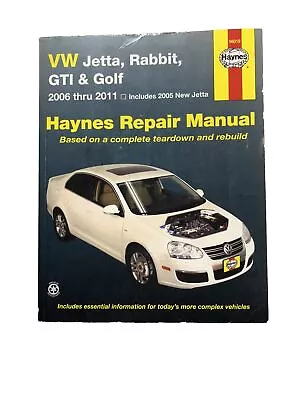 VW Jetta GTI 2006-2011 Shop Service Repair Manual Wiring Diagrams Engine Guide • $39.99