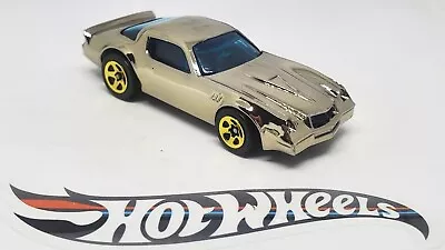 1982 Hot Wheels Camaro Z28 Chrome With Gold 5 Spokes Loose  • $8.99