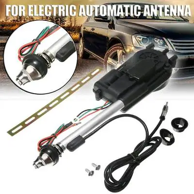 Universal Car Electric Aerial Radio Automatic Booster Power Antenna Amount • £18.91