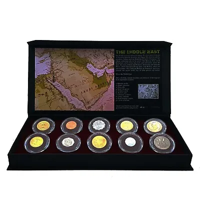 The Middle East - 10 Regions 10 Coin Deluxe Box Set • $63.89