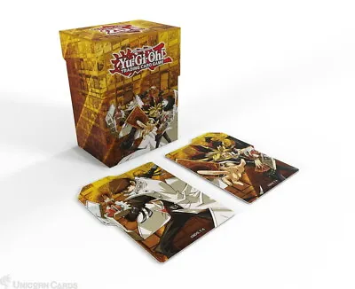 YuGiOh! Yugi & Kaiba Quarter Century Card Case : Official Konami Deck Box : Hold • £4.29