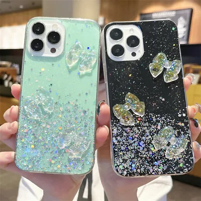 For Oppo Reno 10 Realme 10 Pro Plus  A97 Case Cover Butterfly Glitter Star Bling • $11.54