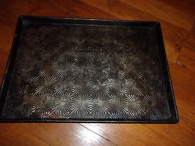 Vintage Ovenex Atomic Starburst N-8DL-14  USA Jelly Roll Cookie Sheet Pan Rustic • $25