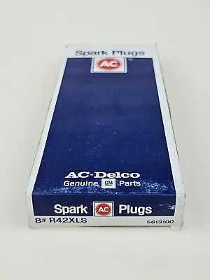 8x Lot/Set Pack Of 8 Spark Plugs AC-Delco Genuine GM R42XLS 5613100 NOS New USA • $21.83