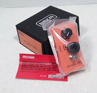 MXR M101 Phase 90 Phaser PEDAL Dunlop Effects Stomp Box M-101 Guitar NEW • $99