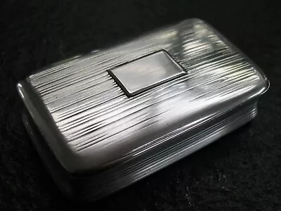 Snuff Box Silver 925 Tobacco Animals Nathaniel Mills England 1827 • £449.71