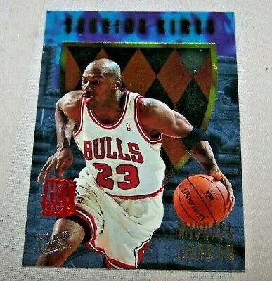 1995-96 Fleer Ultra Michael Jordan SCORING KINGS Insert #4 • $75