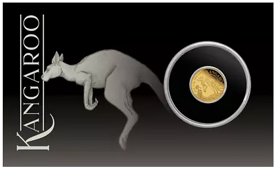 2024 Australian Kangaroo Mini Roo 0.5g Gold Proof Perth Mint Coin In Card • $85.57