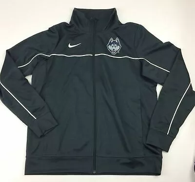 Nike Connecticut UCONN Huskies Full Zip Jacket Women's Medium Grey AT5305 • $9.62