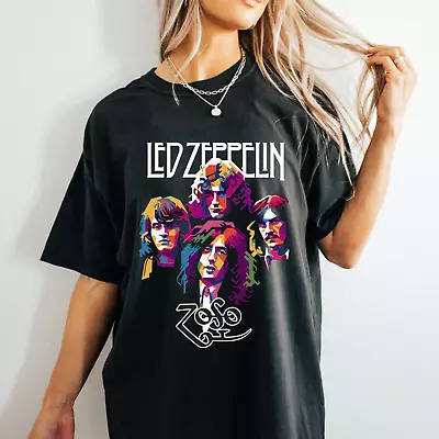 Led Zeppelin  Zoso  Rock Band Tee Unisex Quality Heavy Cotton T-SHIRT S-3XL 🔥 • $38