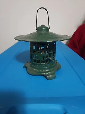 Japanese Cast Iron Pagoda Garden Lamp Lantern • $250