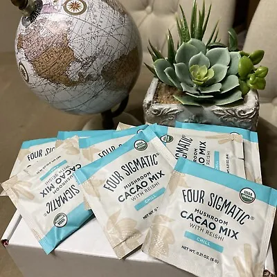 10 FOUR SIGMATIC ❤️ CHILL Mushroom CACAO MIX  W/Reishi 10 Packets • $6.88