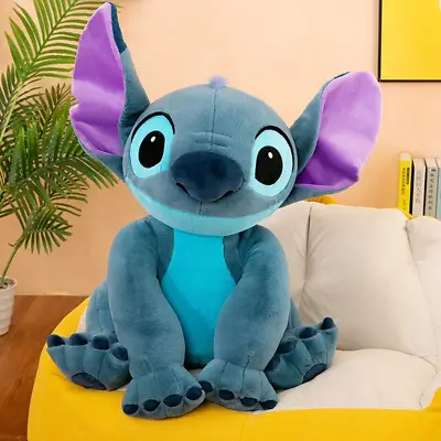 Disney Stitch Large Plush Toy Lilo&Stitch Doll Pillow Plush Doll Couple Sleeping • $18.28