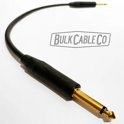 18  - Mogami 2524 Patch Cable - Neutrik Straight Gold Ends - ST/ST - 18 Inch • $27.50