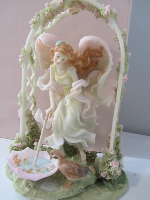 $97 • Buy Seraphim Classics ALLISON Angel Large Figure Heaven On Earth ROMAN W/ Trellis