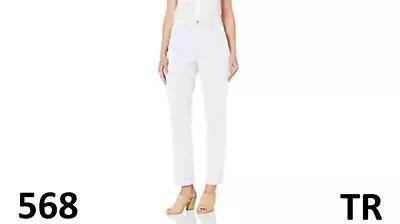 Gloria Vanderbilt Women' Amanda Classic High Rise Tapered Jeans Vintage White 10 • $27.71