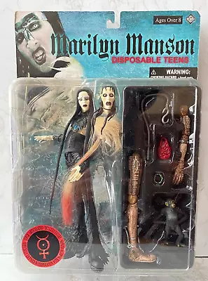 MARILYN MANSON Disposable Teens Figure Fewture Models Super Articulated SEALED! • $179.99