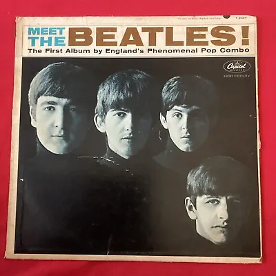 The Beatles - Meet The Beatles ! - Capitol Records Lp T 2047 • $24.50