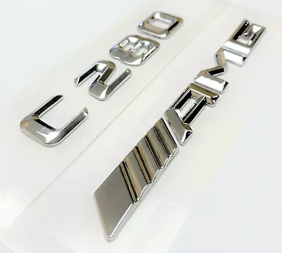 #1 C280+amg Chrome Fit Mercedes Rear Trunk Emblem Badge Nameplate Decal Numbers • $22.99