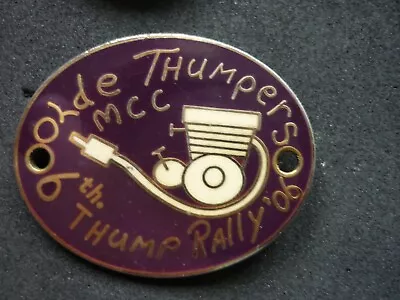 Thump Rally Badge • £5