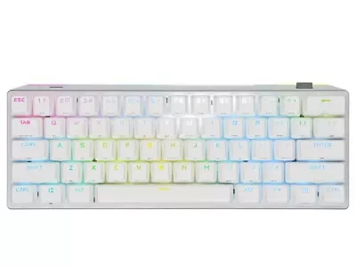 Corsair K70 Rgb Pro Mini Wirless 60% Mechanical Gaming Keyboard (speed) ~ White • $225