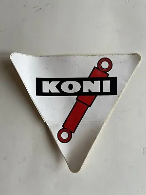 Original Vintage Koni  Shocks “triangle” Sticker -5.25”  (7F) • $29.99