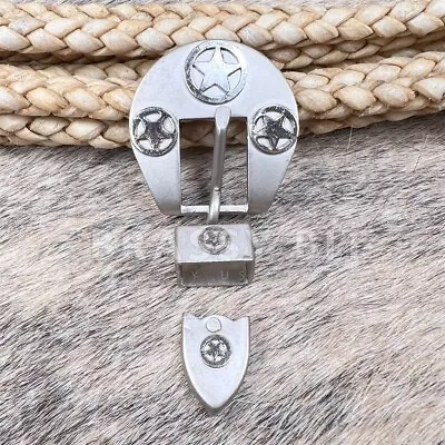 Vintage Western Headstall Silver Star Buckle Set • $37.50