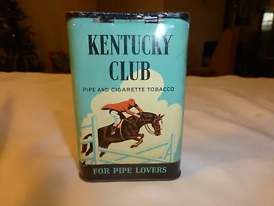 Kentucky Club Vintage Tobacco Tin Bloch Brothers Mail Pouch • $10