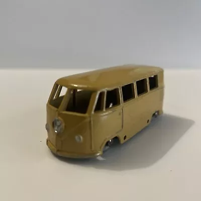 Vintage Budgie Volkswagen Micro Bus  Diecast No. 12 England Gray Wheels • $30