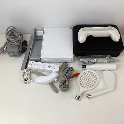 Nintendo Wii Console With Accessories *Working* (V3) S#546 • $10.50