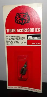 Tiger Monogram Replacement Armature 4 1/2 Volts #sr1471/200 1/24 Scale Nos 1966 • $15