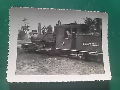 Original Photo Edaville Engine 8 1950's? • $12